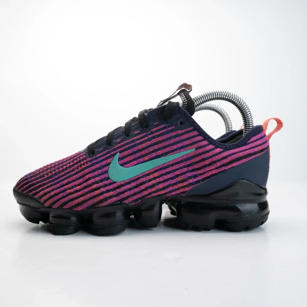Nike Air VaporMax Flyknit 3 Vivid Purple BQ5238-402 size 4Y - Picture 6 of 12